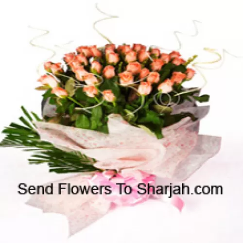 <b>Product Description</b><br><br>Bunch Of 50 Orange Roses With Seasonal Fillers<br><br><b>Delivery Information</b><br><br>* The design and packaging of the product can always vary and is subject to the availability of flowers and other products available at the time of delivery.<br><br>* The "Time selected is treated as a preference/request and is not a fixed time for delivery". We only guarantee delivery on a "Specified Date" and not within a specified "Time Frame".