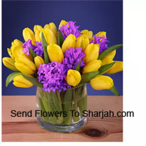 <b>Product Description</b><br><br>Yellow Tulips Arranged Beautifully In A Glass Vase - Please Note That In Case Of Non-Availability Of Certain Seasonal Flowers The Same Will Be Substituted With Other Flowers Of Same Value<br><br><b>Delivery Information</b><br><br>* The design and packaging of the product can always vary and is subject to the availability of flowers and other products available at the time of delivery.<br><br>* The "Time selected is treated as a preference/request and is not a fixed time for delivery". We only guarantee delivery on a "Specified Date" and not within a specified "Time Frame".