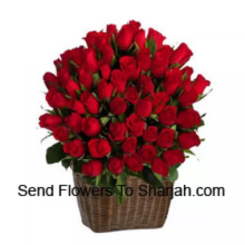 <b>Product Description</b><br><br>A Tall Basket Of 75 Red Roses With Seasonal Fillers<br><br><b>Delivery Information</b><br><br>* The design and packaging of the product can always vary and is subject to the availability of flowers and other products available at the time of delivery.<br><br>* The "Time selected is treated as a preference/request and is not a fixed time for delivery". We only guarantee delivery on a "Specified Date" and not within a specified "Time Frame".