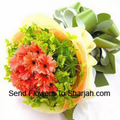 <b>Product Description</b><br><br>A Beautiful Bunch Of 18 Orange Gerberas With Seasonal Fillers<br><br><b>Delivery Information</b><br><br>* The design and packaging of the product can always vary and is subject to the availability of flowers and other products available at the time of delivery.<br><br>* The "Time selected is treated as a preference/request and is not a fixed time for delivery". We only guarantee delivery on a "Specified Date" and not within a specified "Time Frame".