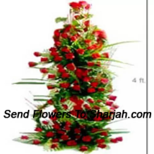 <b>Product Description</b><br><br>4 Feet Tall Basket Of 250 Red Roses<br><br><b>Delivery Information</b><br><br>* The design and packaging of the product can always vary and is subject to the availability of flowers and other products available at the time of delivery.<br><br>* The "Time selected is treated as a preference/request and is not a fixed time for delivery". We only guarantee delivery on a "Specified Date" and not within a specified "Time Frame".