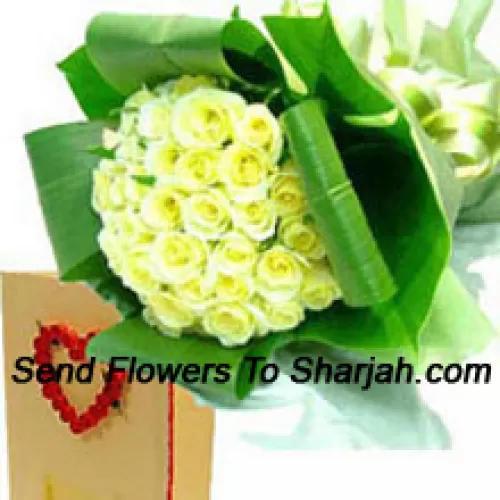 <b>Product Description</b><br><br>Bunch Of 50 Yellow Roses With A Free Greeting Card<br><br><b>Delivery Information</b><br><br>* The design and packaging of the product can always vary and is subject to the availability of flowers and other products available at the time of delivery.<br><br>* The "Time selected is treated as a preference/request and is not a fixed time for delivery". We only guarantee delivery on a "Specified Date" and not within a specified "Time Frame".