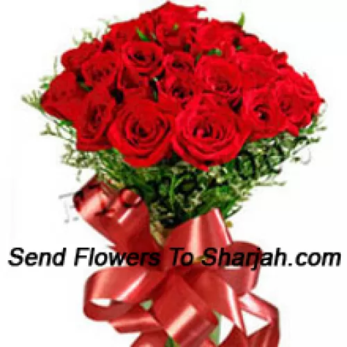 <b>Product Description</b><br><br>Bunch Of 24 Red Roses With Seasonal Fillers<br><br><b>Delivery Information</b><br><br>* The design and packaging of the product can always vary and is subject to the availability of flowers and other products available at the time of delivery.<br><br>* The "Time selected is treated as a preference/request and is not a fixed time for delivery". We only guarantee delivery on a "Specified Date" and not within a specified "Time Frame".