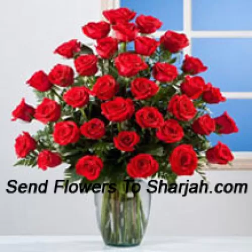 <b>Product Description</b><br><br>36 Red Roses In A Vase<br><br><b>Delivery Information</b><br><br>* The design and packaging of the product can always vary and is subject to the availability of flowers and other products available at the time of delivery.<br><br>* The "Time selected is treated as a preference/request and is not a fixed time for delivery". We only guarantee delivery on a "Specified Date" and not within a specified "Time Frame".