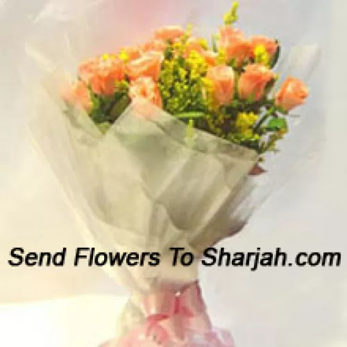 <b>Product Description</b><br><br>Bunch Of 12 Orange Roses With Seasonal Filler<br><br><b>Delivery Information</b><br><br>* The design and packaging of the product can always vary and is subject to the availability of flowers and other products available at the time of delivery.<br><br>* The "Time selected is treated as a preference/request and is not a fixed time for delivery". We only guarantee delivery on a "Specified Date" and not within a specified "Time Frame".