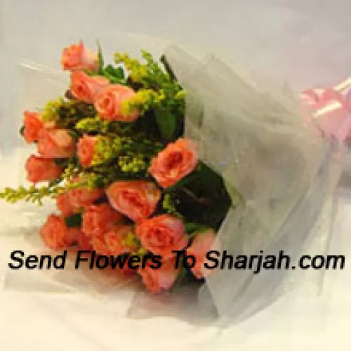 <b>Product Description</b><br><br>Bunch Of 18 Orange Roses With Seasonal Fillers<br><br><b>Delivery Information</b><br><br>* The design and packaging of the product can always vary and is subject to the availability of flowers and other products available at the time of delivery.<br><br>* The "Time selected is treated as a preference/request and is not a fixed time for delivery". We only guarantee delivery on a "Specified Date" and not within a specified "Time Frame".