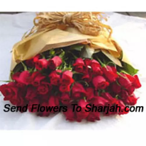 <b>Product Description</b><br><br>Bunch Of 50 Red Roses<br><br><b>Delivery Information</b><br><br>* The design and packaging of the product can always vary and is subject to the availability of flowers and other products available at the time of delivery.<br><br>* The "Time selected is treated as a preference/request and is not a fixed time for delivery". We only guarantee delivery on a "Specified Date" and not within a specified "Time Frame".