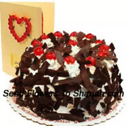 <b>Product Description</b><br><br>1 Kg (2.2 Lbs) Chocolate Crisp Cake With A Free Love Greeting Card<br><br><b>Delivery Information</b><br><br>* The design and packaging of the product can always vary and is subject to the availability of flowers and other products available at the time of delivery.<br><br>* The "Time selected is treated as a preference/request and is not a fixed time for delivery". We only guarantee delivery on a "Specified Date" and not within a specified "Time Frame".
