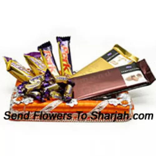 Chocolates variados envueltos para regalo (este producto debe ir acompañado con las flores)