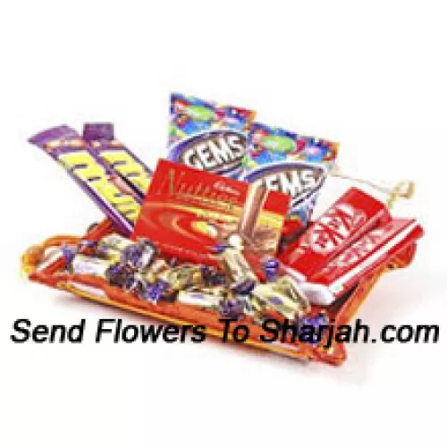 <b>Product Description</b><br><br>Gift Wrapped Assorted Chocolates (This Product Needs To Be Accompanied With The Flowers)<br><br><b>Delivery Information</b><br><br>* The design and packaging of the product can always vary and is subject to the availability of flowers and other products available at the time of delivery.<br><br>* The "Time selected is treated as a preference/request and is not a fixed time for delivery". We only guarantee delivery on a "Specified Date" and not within a specified "Time Frame".