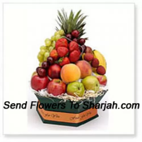 <b>Product Description</b><br><br>5 Kg (11 Lbs) Assorted Fresh Fruit Basket<br><br><b>Delivery Information</b><br><br>* The design and packaging of the product can always vary and is subject to the availability of flowers and other products available at the time of delivery.<br><br>* The "Time selected is treated as a preference/request and is not a fixed time for delivery". We only guarantee delivery on a "Specified Date" and not within a specified "Time Frame".