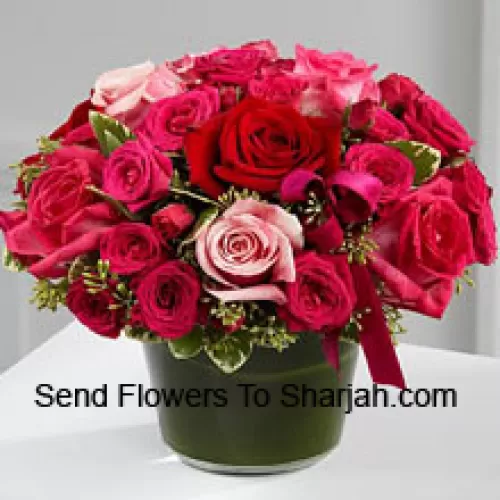 <b>Product Description</b><br><br>A Beautiful Basket Of Red, Dark Pink And Light Pink Roses. This Basket Has In Total 24 Roses.<br><br><b>Delivery Information</b><br><br>* The design and packaging of the product can always vary and is subject to the availability of flowers and other products available at the time of delivery.<br><br>* The "Time selected is treated as a preference/request and is not a fixed time for delivery". We only guarantee delivery on a "Specified Date" and not within a specified "Time Frame".